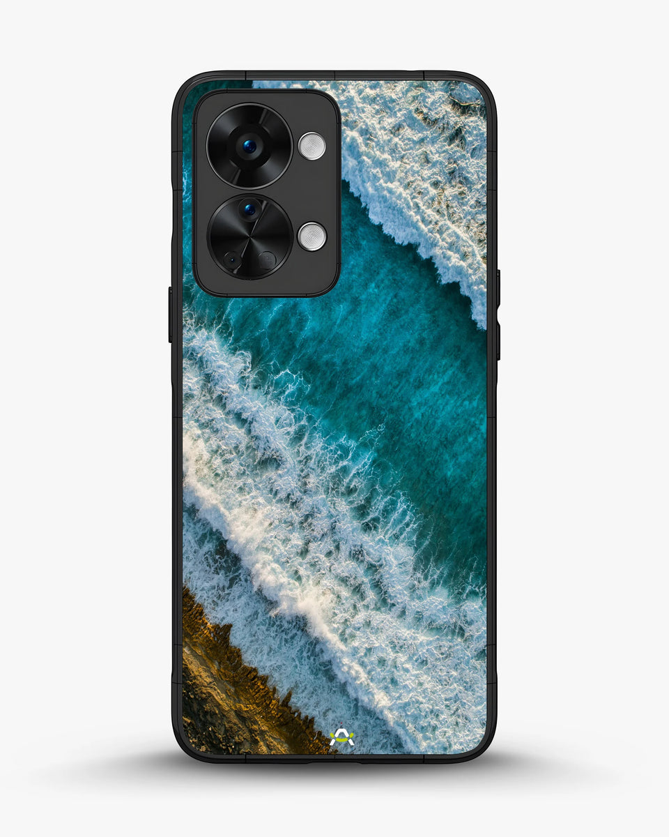 Creslia ocean waves phone case - ocean waves phone case oneplus nord 2t