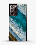 Creslia ocean waves phone case - ocean waves phone case samsung galaxy note 20 ultra