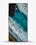 Creslia ocean waves phone case - ocean waves phone case samsung galaxy s22 ultra