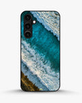Creslia ocean waves phone case - ocean waves phone case samsung galaxy s23 fe
