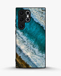 Creslia ocean waves phone case - ocean waves phone case samsung galaxy s25 ultra