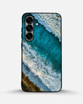 Creslia ocean waves phone case - ocean waves phone case samsung galaxy s25