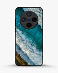 Creslia ocean waves phone case - ocean waves phone case vivo x200