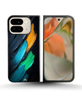 Creslia oil paint strokes phone case - oil paint strokes phone case google pixel 10 pro fold