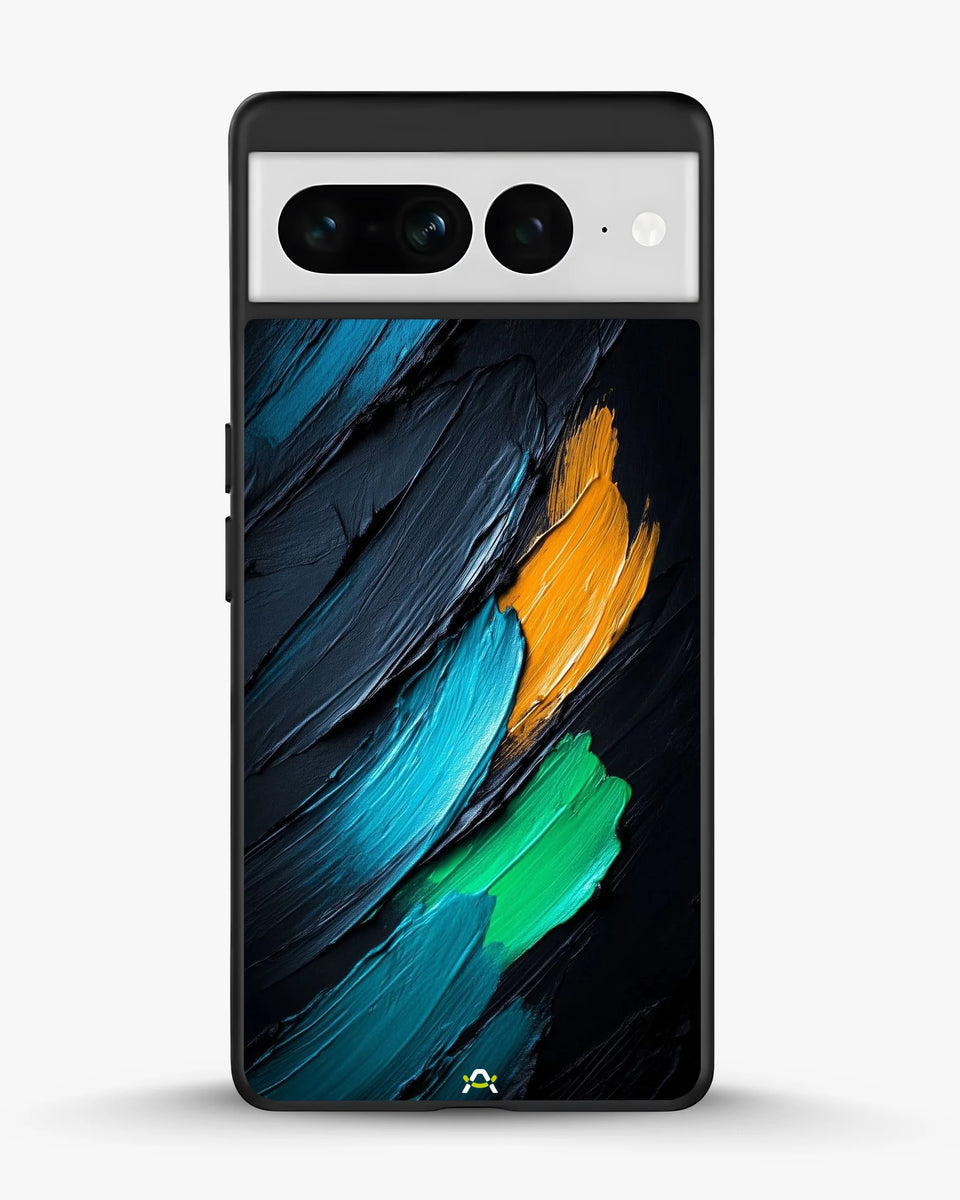 Creslia oil paint strokes phone case - oil paint strokes phone case google pixel 7 pro
