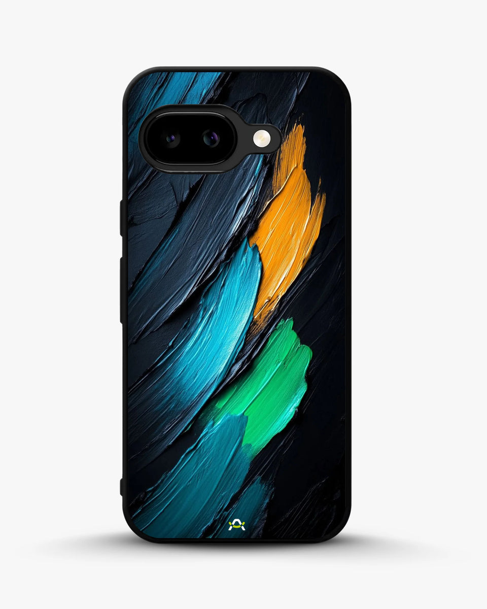 Creslia oil paint strokes phone case - oil paint strokes phone case google pixel 9a