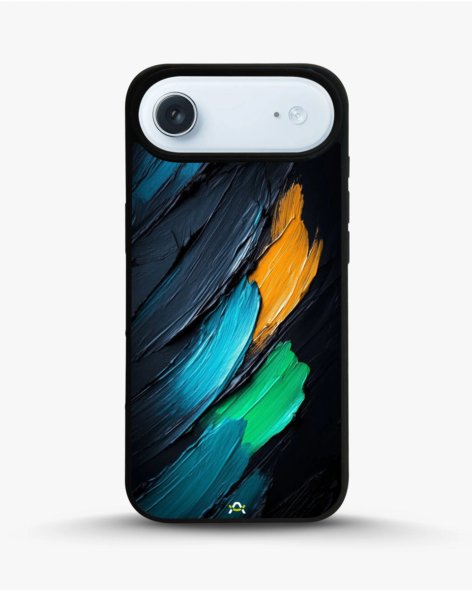 Creslia oil paint strokes phone case - oil paint strokes phone case iphone 17 air