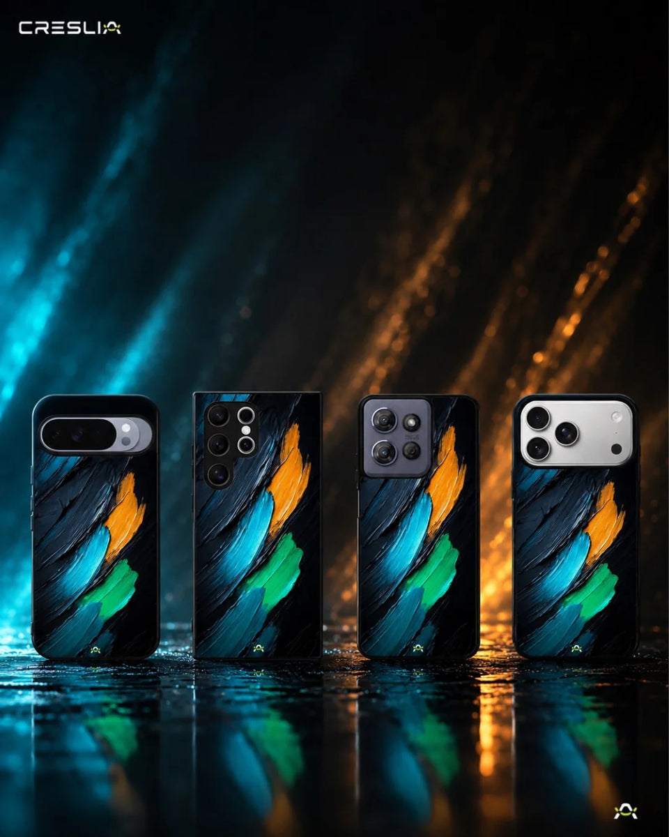 Creslia oil paint strokes phone case - oil paint strokes phone case mobile banner