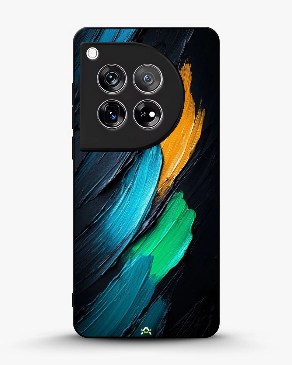 Creslia oil paint strokes phone case - oil paint strokes phone case oneplus 12r