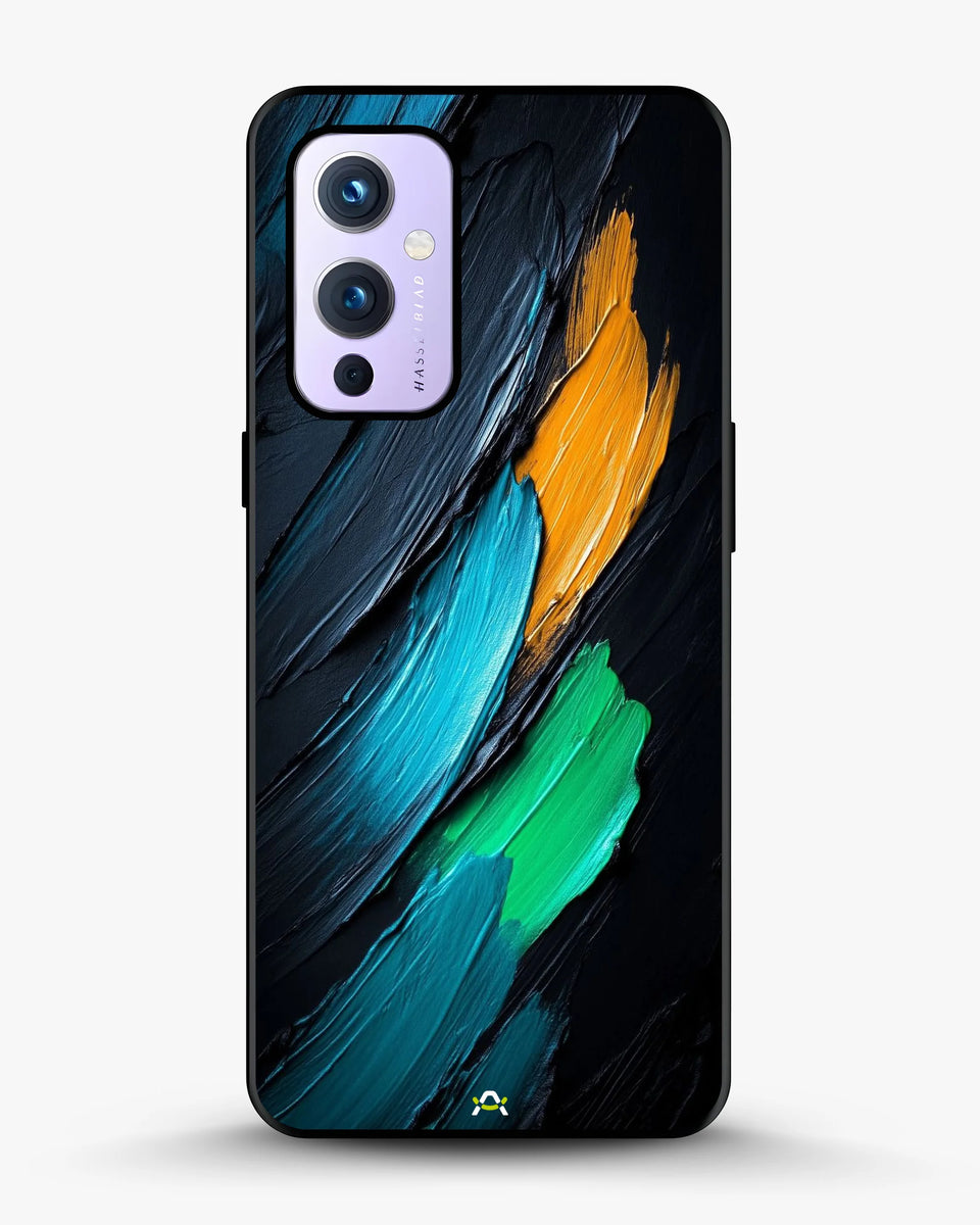 Creslia oil paint strokes phone case - oil paint strokes phone case oneplus 9