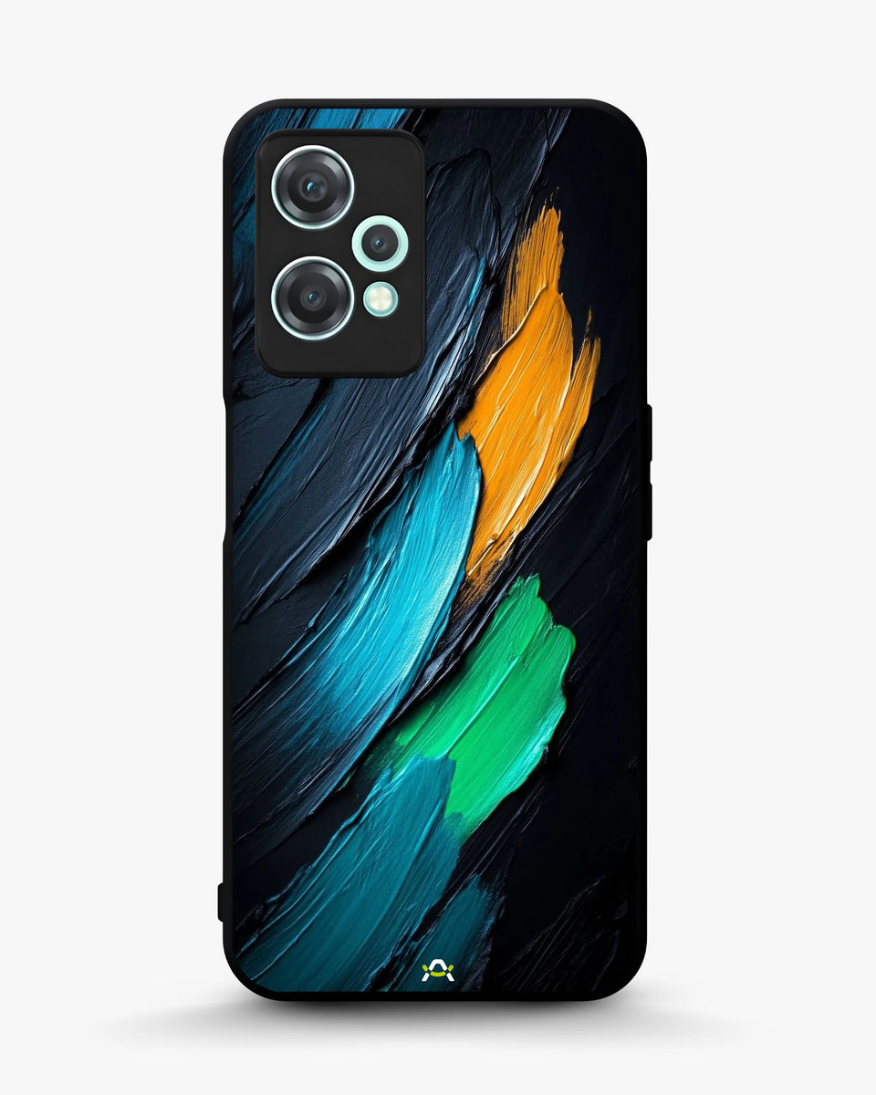 Creslia oil paint strokes phone case - oil paint strokes phone case oneplus nord ce2 lite