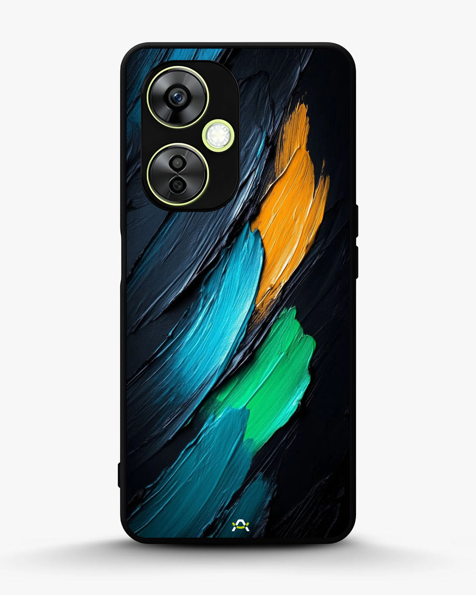 Creslia oil paint strokes phone case - oil paint strokes phone case oneplus nord ce3 lite
