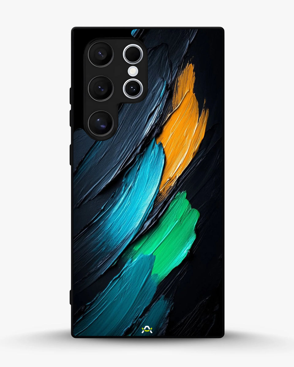Creslia oil paint strokes phone case - oil paint strokes phone case samsung galaxy s22 ultra