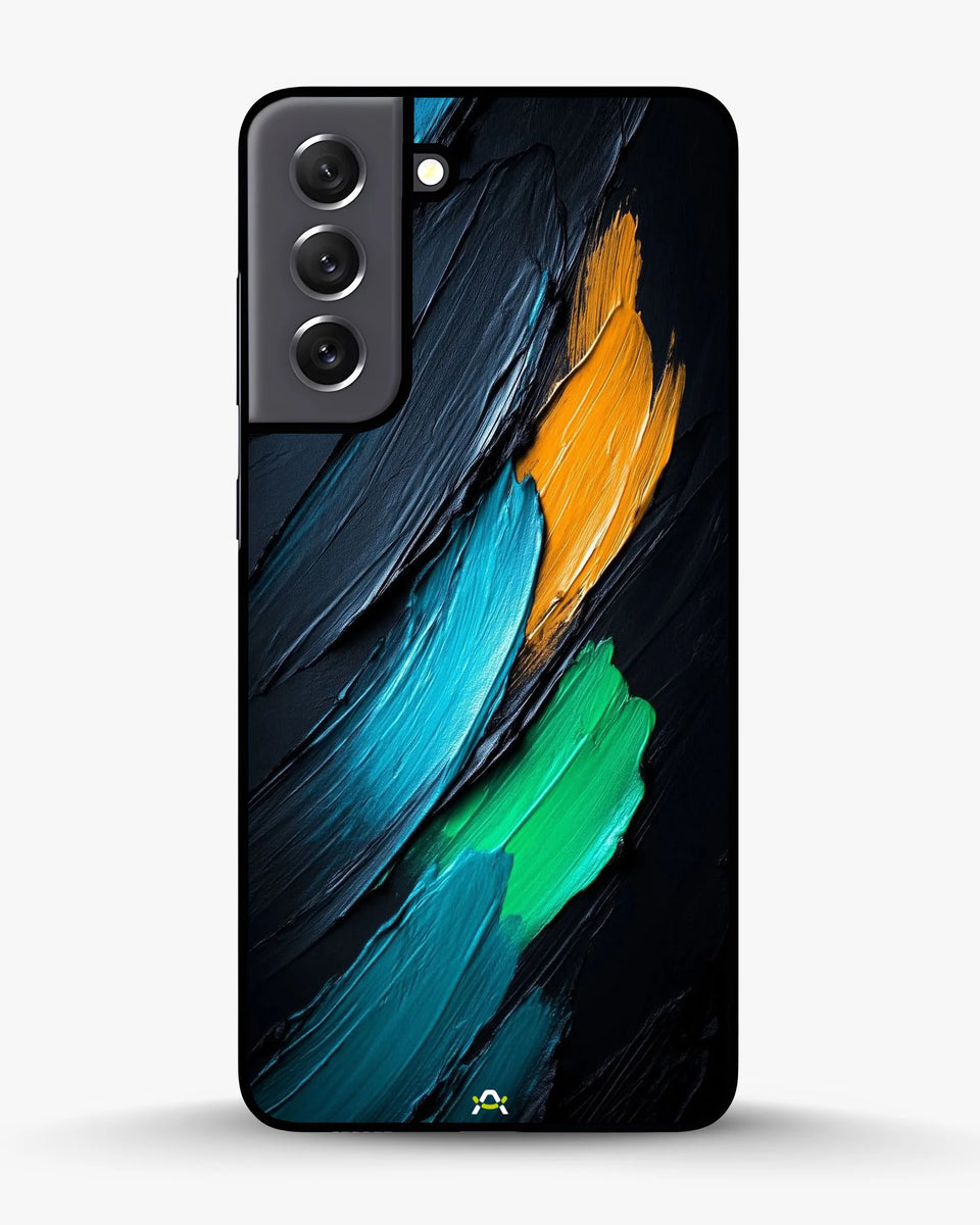 Creslia oil paint strokes phone case - oil paint strokes phone case samsung galaxy s22