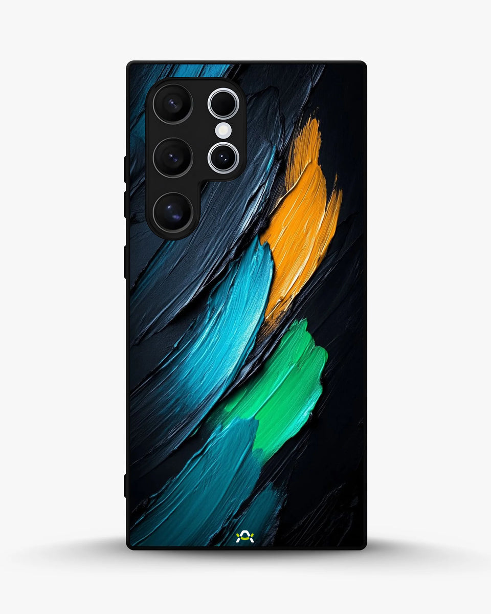 Creslia oil paint strokes phone case - oil paint strokes phone case samsung galaxy s23 ultra