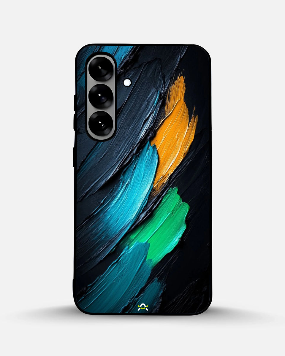 Creslia oil paint strokes phone case - oil paint strokes phone case samsung galaxy s25