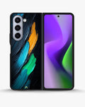 Creslia oil paint strokes phone case - oil paint strokes phone case samsung galaxy z fold 5