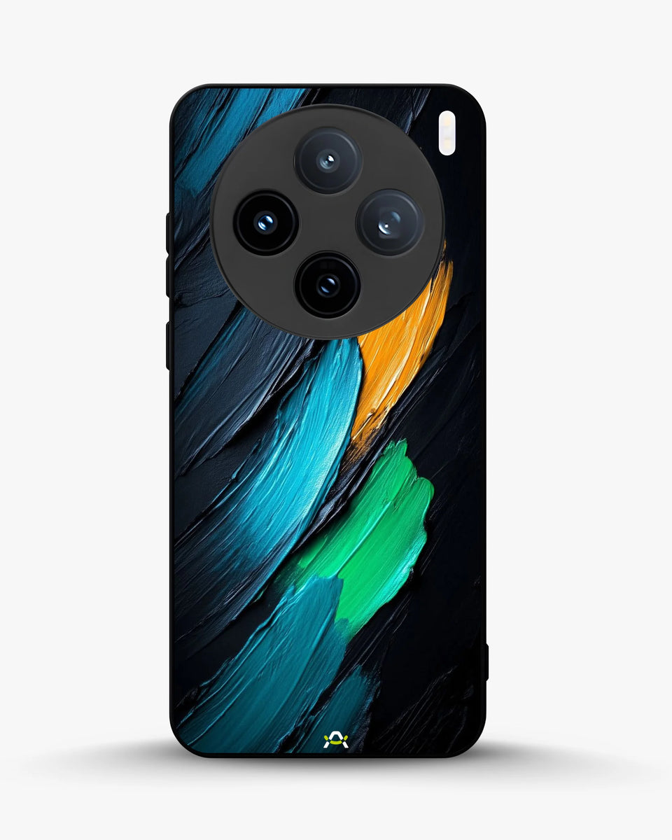 Creslia oil paint strokes phone case - oil paint strokes phone case vivo x100