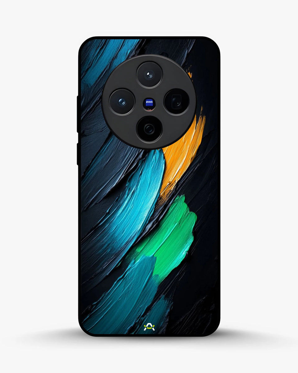 Creslia oil paint strokes phone case - oil paint strokes phone case vivo x200