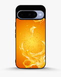 Creslia orange splash phone case - orange splash phone case google pixel 10