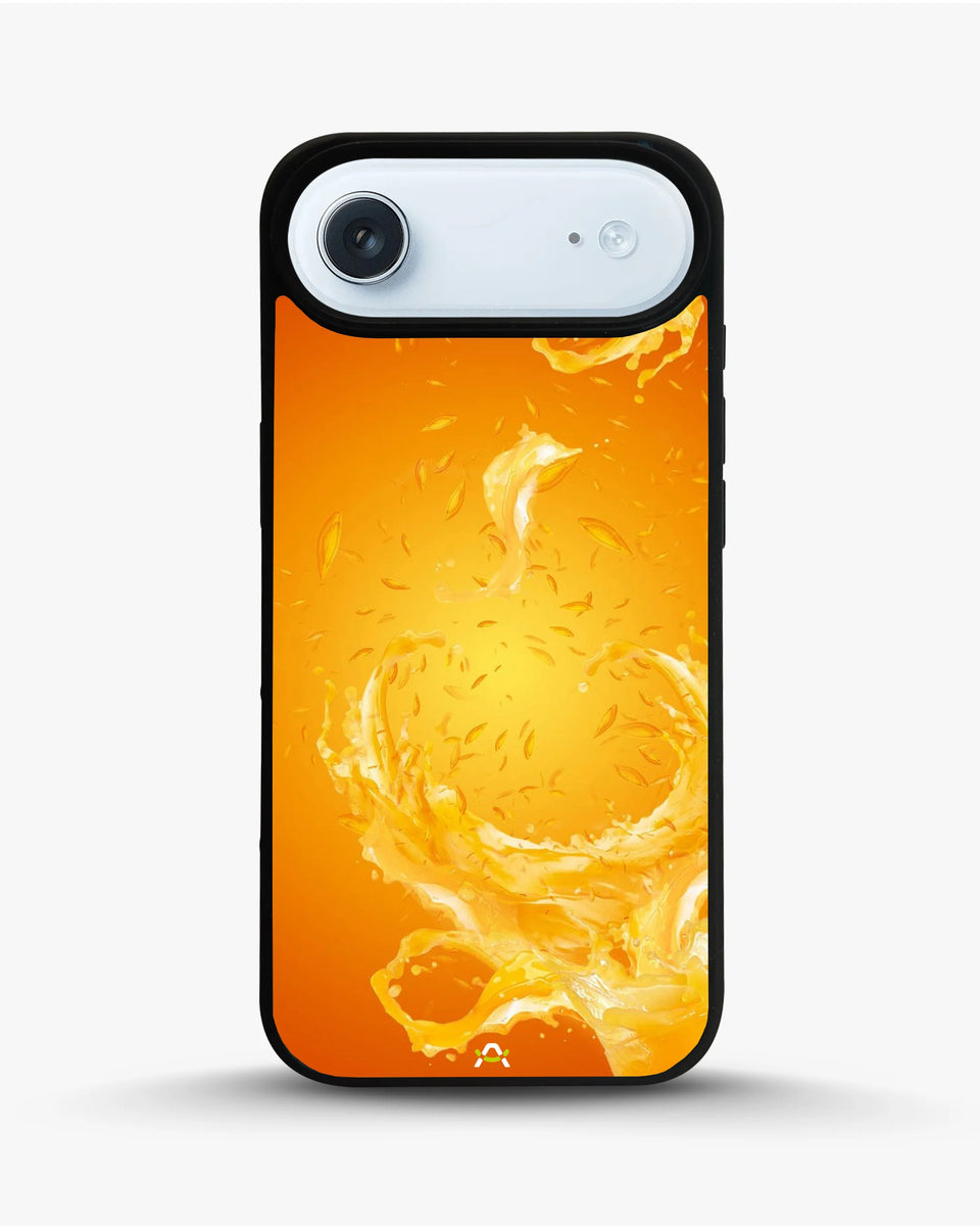 Creslia orange splash phone case - orange splash phone case iphone 17 air