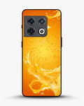 Creslia orange splash phone case - orange splash phone case oneplus 10 pro