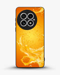 Creslia orange splash phone case - orange splash phone case oneplus 13