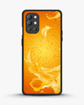 Creslia orange splash phone case - orange splash phone case oneplus 9r