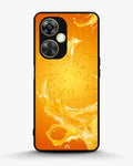 Creslia orange splash phone case - orange splash phone case oneplus nord ce3 lite