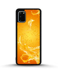 Creslia orange splash phone case - orange splash phone case samsung galaxy s20 fe