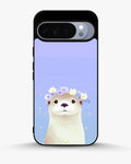 Creslia otter flower crown phone case - otter flower crown phone case google pixel 10 pro xl