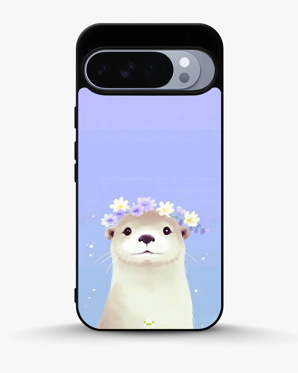 Creslia otter flower crown phone case - otter flower crown phone case google pixel 10 pro xl