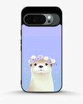 Creslia otter flower crown phone case - otter flower crown phone case google pixel 10 pro
