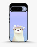 Creslia otter flower crown phone case - otter flower crown phone case google pixel 10