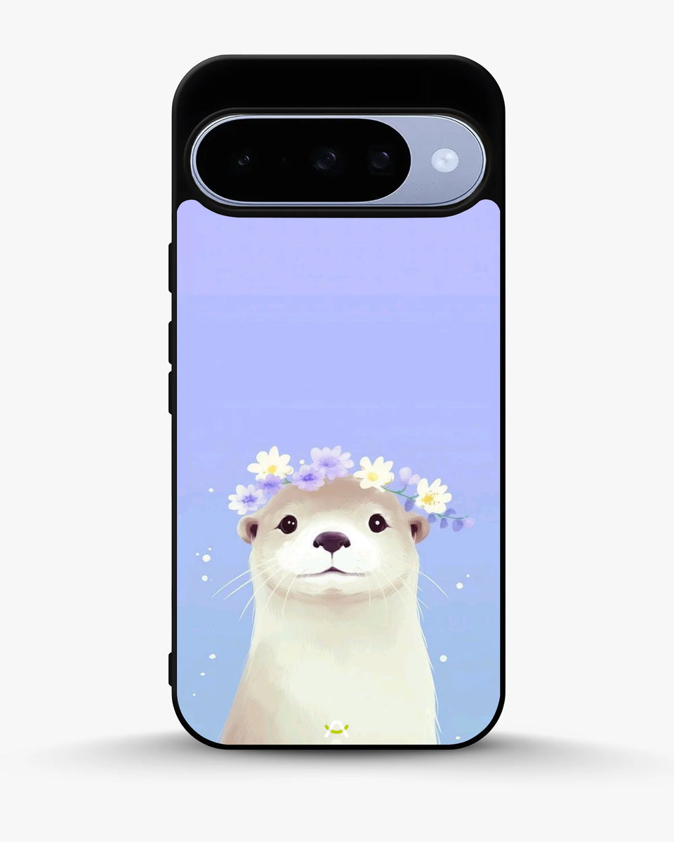 Creslia otter flower crown phone case - otter flower crown phone case google pixel 10