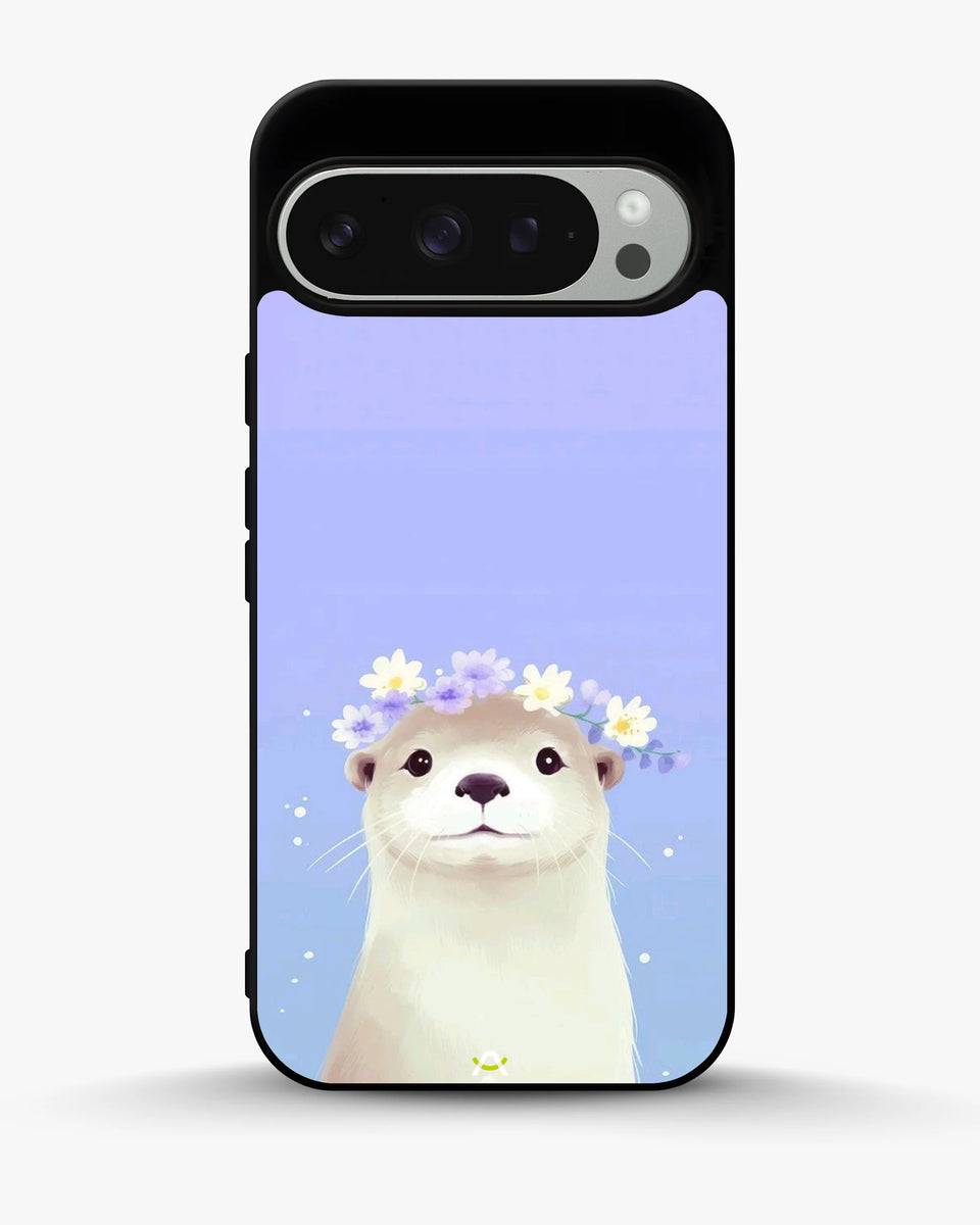 Creslia otter flower crown phone case - otter flower crown phone case google pixel 9 pro