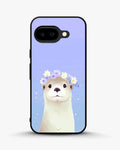 Creslia otter flower crown phone case - otter flower crown phone case google pixel 9a