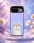 Creslia otter flower crown phone case general construction specs - otter flower crown phone case google pixel general specs 3