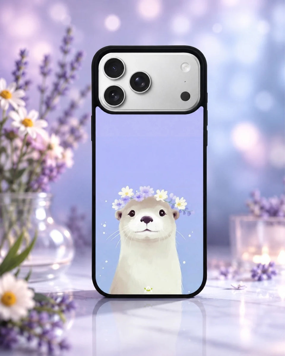 Creslia otter flower crown phone case general construction specs - otter flower crown phone case google pixel general specs 6