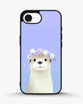 Creslia otter flower crown phone case - otter flower crown phone case iphone 16e