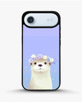 Creslia otter flower crown phone case - otter flower crown phone case iphone 17 air