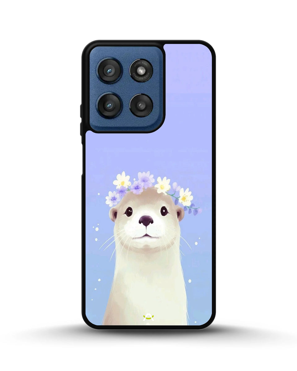 Creslia otter flower crown phone case - otter flower crown phone case moto g stylus 5g 2024