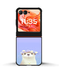 Creslia otter flower crown phone case - otter flower crown phone case motorola razr 2025