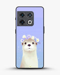 Creslia otter flower crown phone case - otter flower crown phone case oneplus 10 pro