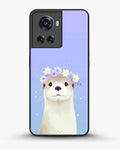 Creslia otter flower crown phone case - otter flower crown phone case oneplus 10r