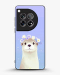 Creslia otter flower crown phone case - otter flower crown phone case oneplus 12r