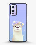 Creslia otter flower crown phone case - otter flower crown phone case oneplus 9