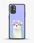 Creslia otter flower crown phone case - otter flower crown phone case oneplus 9r