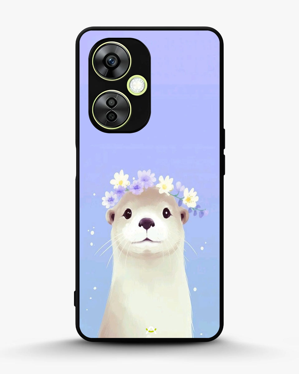 Creslia otter flower crown phone case - otter flower crown phone case oneplus nord ce3 lite