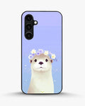 Creslia otter flower crown phone case - otter flower crown phone case samsung galaxy s23 fe
